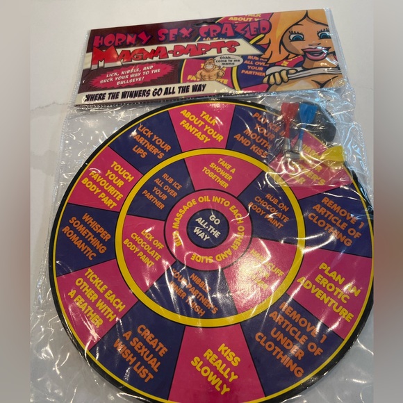 Adults ONLY Party Dart Board Game - Picture 2 of 3